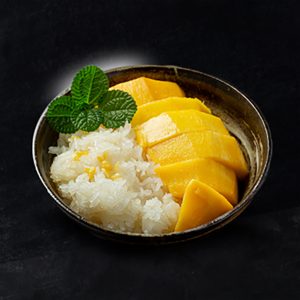 Mangue, riz, coco