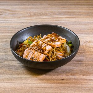 Yakisoba Saumon Teriyaki